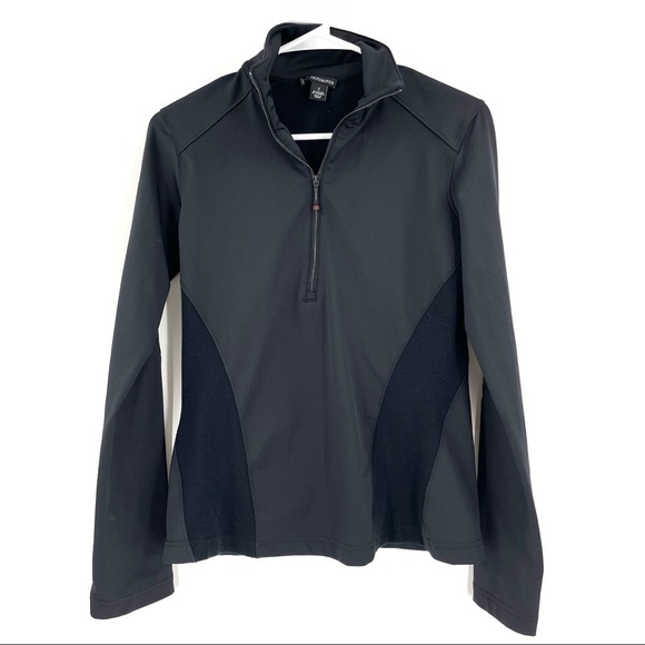 Victorinox Swiss Army Black Fitted Full Zip Black Jacket Water Repellent - Picture 1 of 6